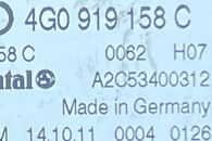 Audi A6 C7 4G avant r.v. 2012 zadní klimatronik 4G0919158C