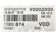 VW Touran 1T2 facelift r.v. 2008 benzínové budíky 1T0920874