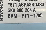 VW Tiguan 5N r.v. 2011 černá palubní deska kód barvy 6T6 5N1857001E