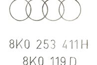 Audi S5 8T Coupe r.v. 2009 výfuk 8K0253411H 8K0119D