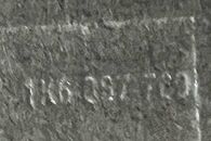 VW Golf 6 hatchback r.v. 2013 plato kufru