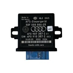 Audi A6 C6 4F avant r.v. 2006 řídící jednotka sklonu světel 4F0907357C