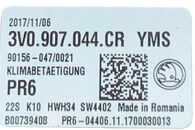 Škoda Superb 3 kombi r.v. 2018 klimatronik 3V0907044CR