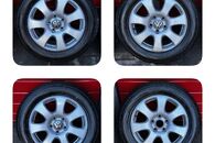 Kola 255/55 R18 zimní pneu 6,42mm DOT0121 ET53 7,5Jx18H2 4L0601025E/F