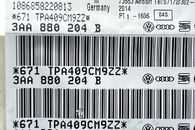 VW Passat B7 kombi r.v. 2014 černá palubní deska