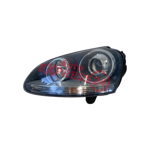 VW Golf 5 GTI hatchback r.v. 2006 levé přední světlo xenon 1K6941031 jednotka 1T0907391