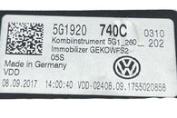 VW Golf 7 facelift kombi r.v. 2018 benzínové budíky 5G1920740C