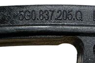 Škoda Superb 3 facelift kombi r.v. 2020 černá metalíza kód barvy LF9R 9910 1Z1Z levá přední klika KESSY 5G0837205Q