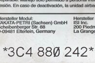 Pravý přední airbag sedačky 3C4880242
