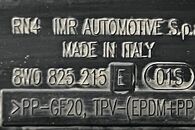 Audi A4 B9 8W S-Line avant r.v. 2017 levý zadní kryt podvozku 8W0825215E