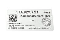 VW Touran 5T r.v. 2016 naftové budíky 5TA920751