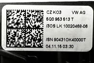 Škoda Octavia 3 kombi r.v. 2016 páčky volantu 5Q0953513T 5Q0953507GR