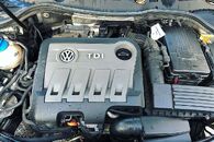 Vůz na náhradní díly VW Passat B7 sedan 2014 CFFB NFV LC8Y