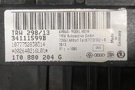 VW Touran 1T3 r.v. 2014 černá palubní deska