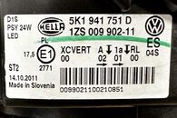 VW Golf 6 kombi r.v. 2012 levé přední světlo xenon 5K1941751D jednotky 7L6941329B 5DV009000-00