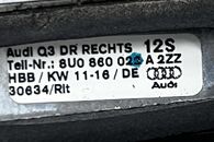 Audi Q3 8U S-Line r.v. 2016 hágusy 8U0860022A 8U0860023A