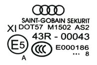 Audi A6 4G facelift S-Line avant r.v. 2018 levé přední sklo