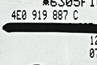 Audi A6 C6 4F avant S-Line r.v. 2006 řídící jednotka navigace 4E0910887MX 4E0919887C