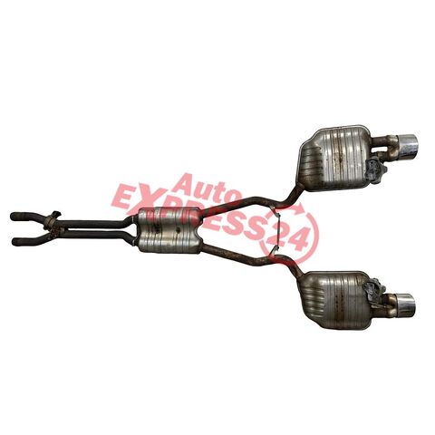 Audi RS4 B7 8E sedan r.v. 2007 výfuk dvojitý duplex BNS 4.2FSI V8 309KW 8E0120BB 8E0253409CL 8E0253609JD 8E0253609JE