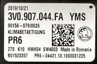 Škoda Superb 3 facelift kombi r.v. 2020 klimatronik 3V0907044FA