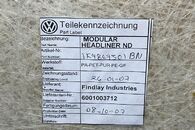 VW Golf 5 kombi r.v. 2008 šedá stropnice 1K9867501BN