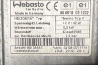 VW Touran 1T2 facelift r.v. 2009 webasto 1K0815065AG 1K0907044DA