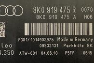 Audi S4 B8 8K avant r.v. 2011 řídící jednotka parkovacího asistenta 8K0919475R