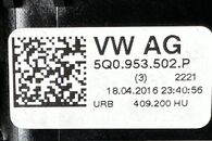 Škoda Octavia 3 kombi r.v. 2016 páčky volantu 5Q0953521M 5Q0953502P
