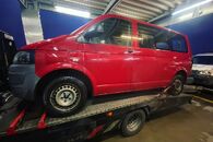 Vůz na díly VW Transporter T5 kombi FL 2010 CAAB LRS LA3H