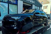 Vůz na náhradní díly Škoda Superb 3 kombi L&K DFCA SFV LF9R