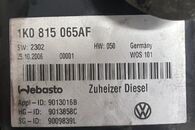 VW Touran 1T2 facelift r.v. 2007 webasto 1T0919050B 1K0815065AF 9013858C