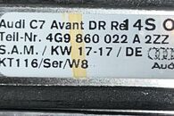 Audi A6 C7 4G facelift S-Line avant r.v. 2018 chromové hagusy 4G9860021A 4G9860022A