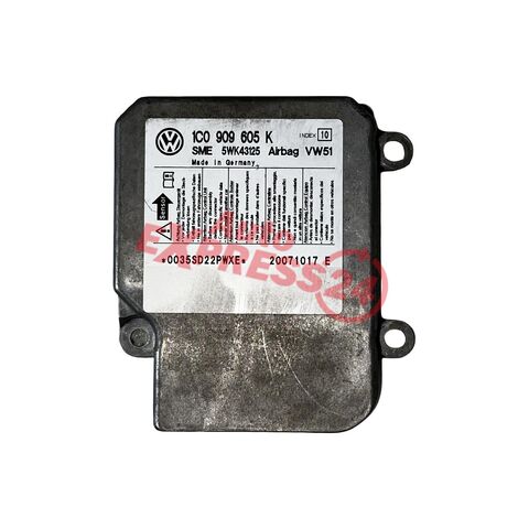 Škoda Fabia 2 hatchback r.v. 2008 řídící jednotka airbagu 1C0909605K